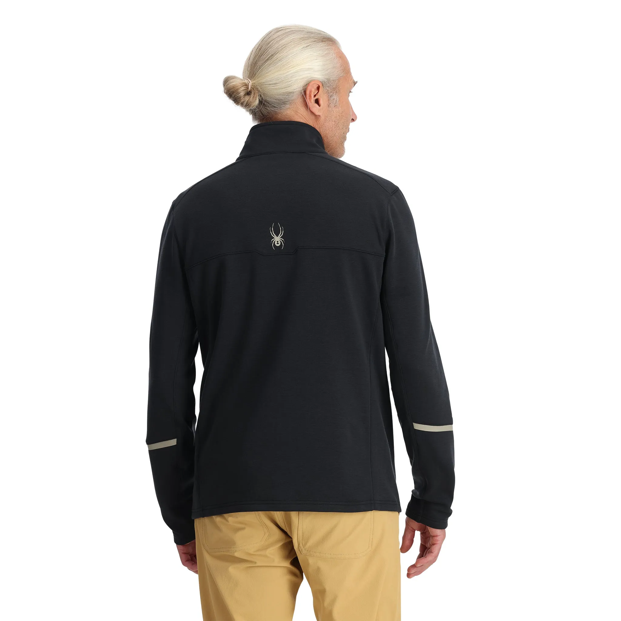 Mens Speed Fleece Full Zip - Black