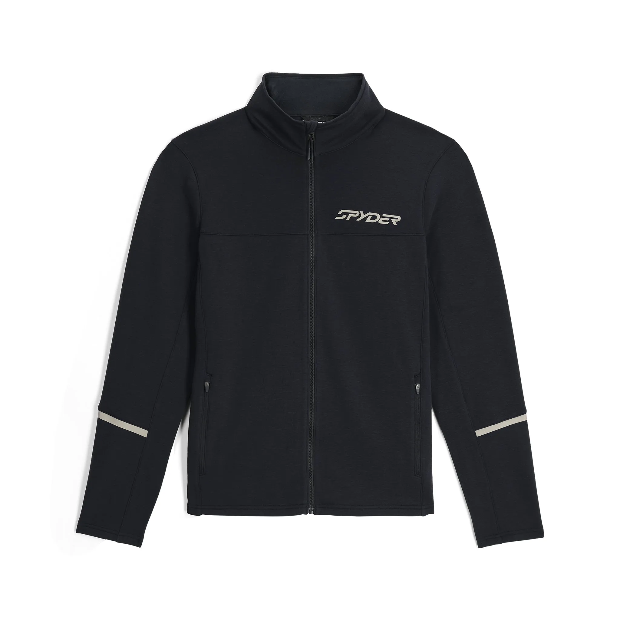 Mens Speed Fleece Full Zip - Black