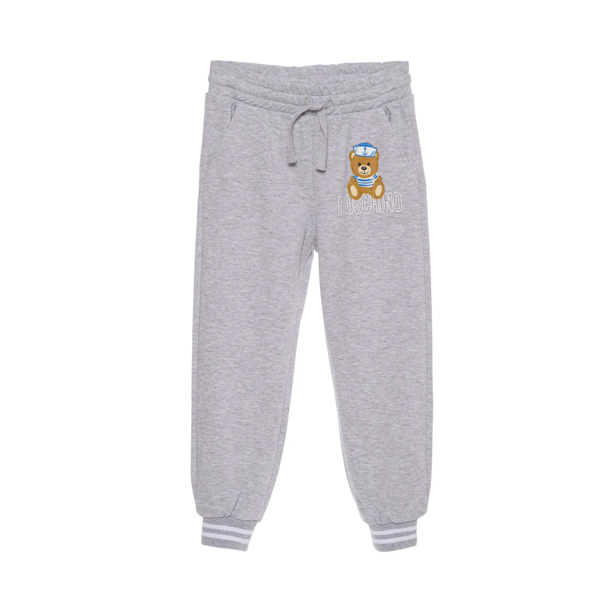 Moschino Kids Boy's Navy Teddy Logo Tracksuit