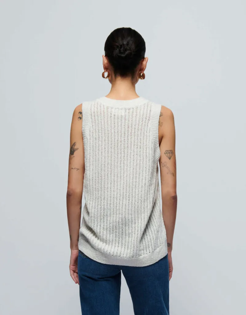 Nation Elliana Vest - Porcelain