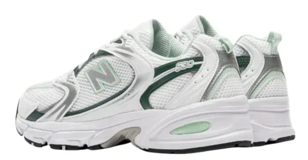 New Balance 530 White/Spruce