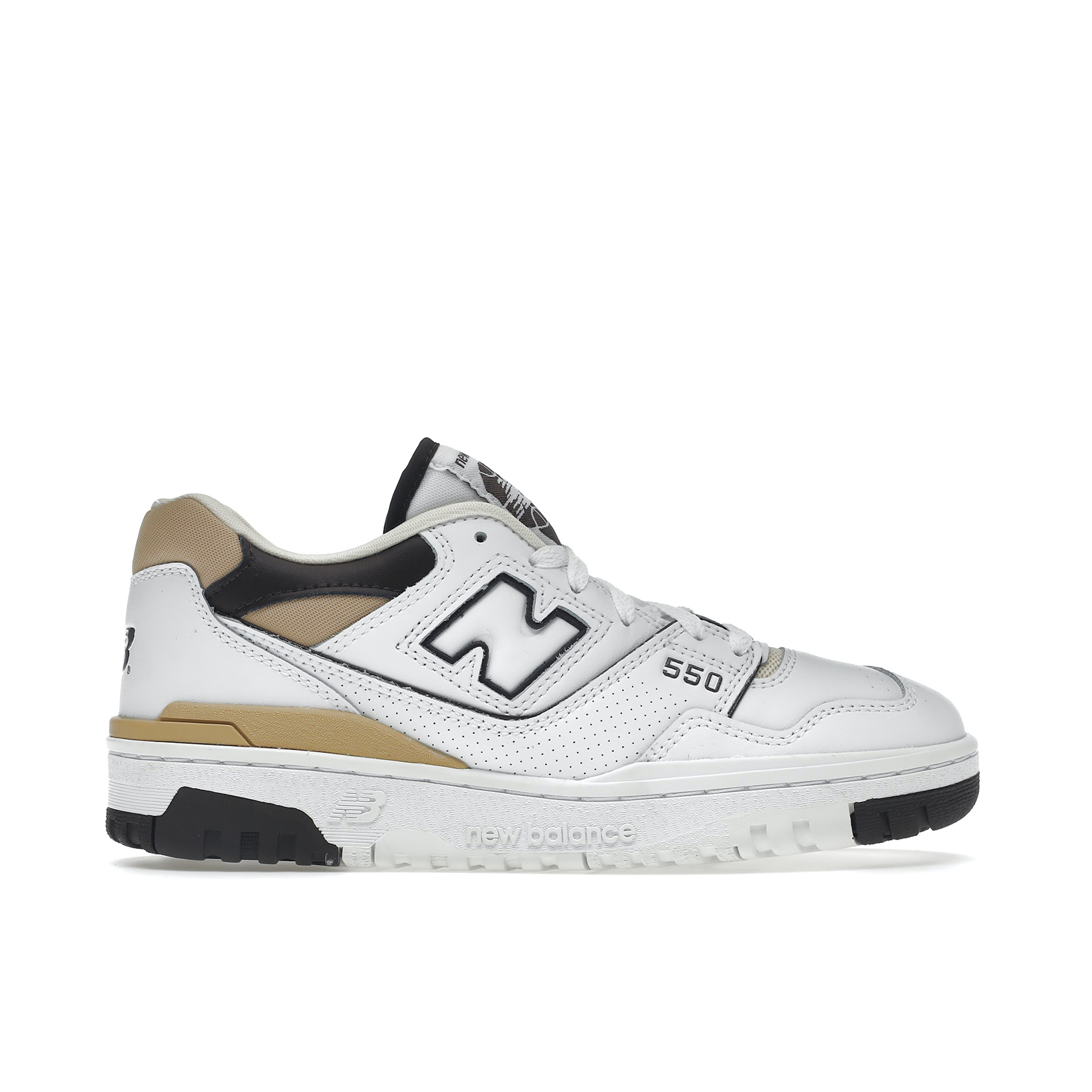 New Balance 550 White Neutral Mocha | BB550AOO | Laced