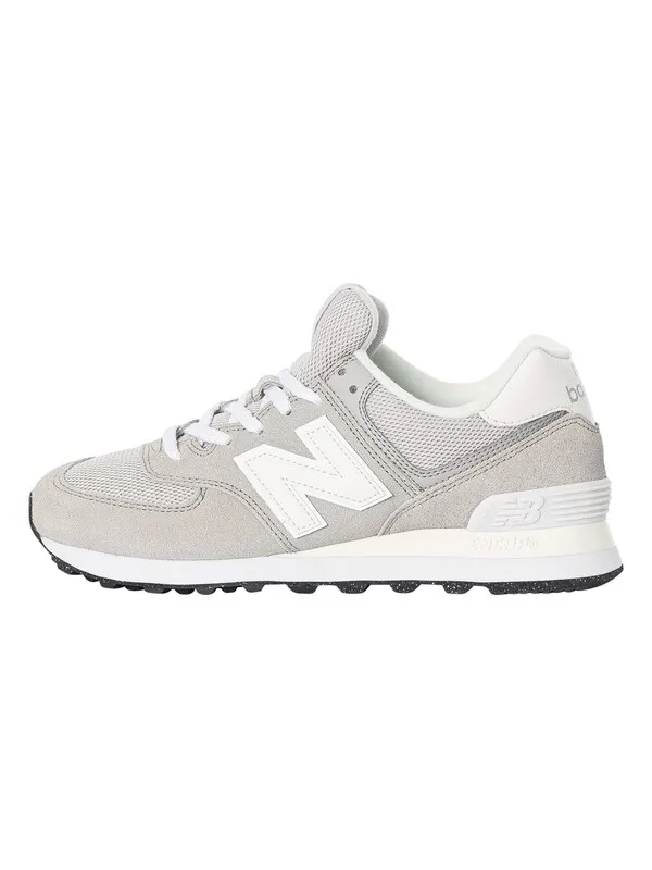 New Balance 574 Suede Trainers - Grey