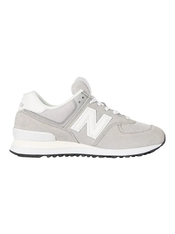 New Balance 574 Suede Trainers - Grey