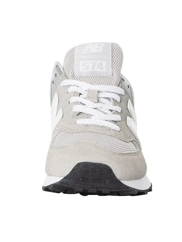 New Balance 574 Suede Trainers - Grey