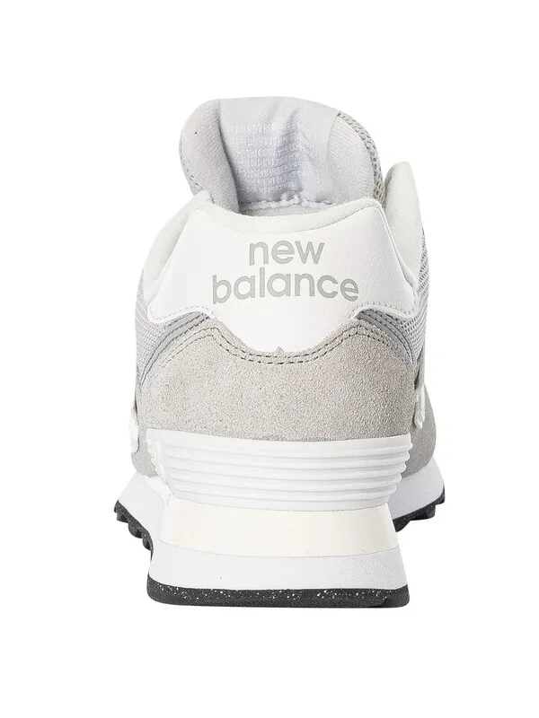 New Balance 574 Suede Trainers - Grey