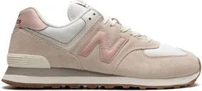 New Balance 574 White Pink Gum sneakers Neutrals