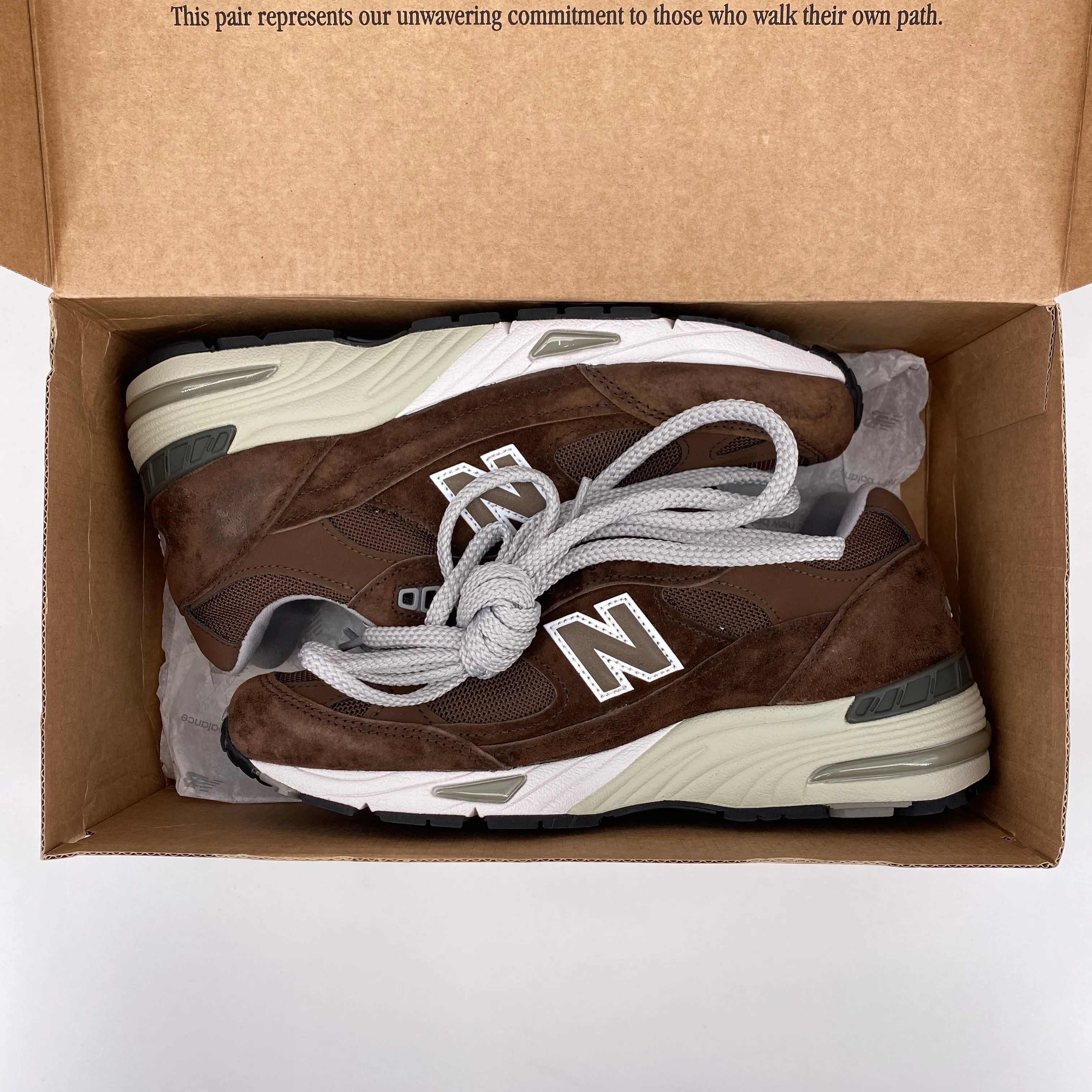 New Balance 991 Mocha Brown 2023 New Size 7