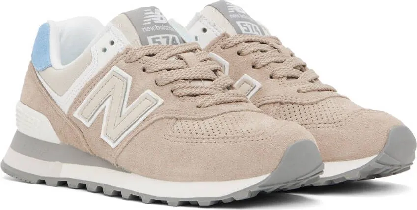 New Balance Brown 574 Sneakers