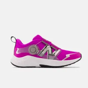 New Balance Little Kid’s FuelCore Reveal v4 BOA Rose Metallic