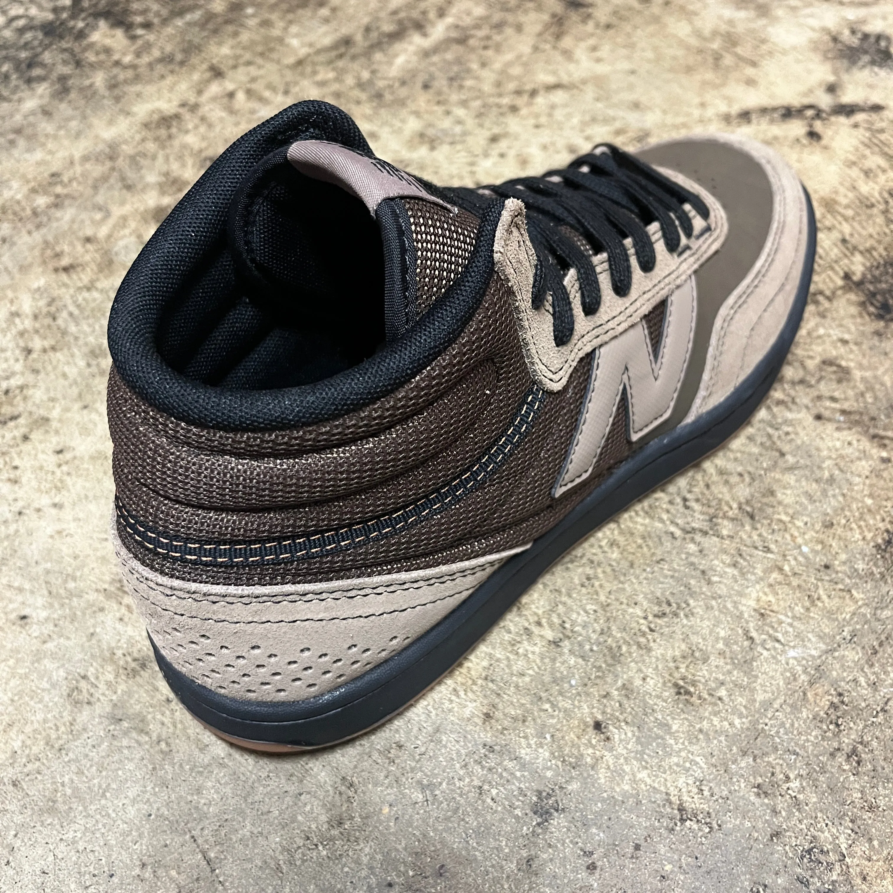 NEW BALANCE NUMERIC 440 HIGH V2 (BROWN/BLACK)