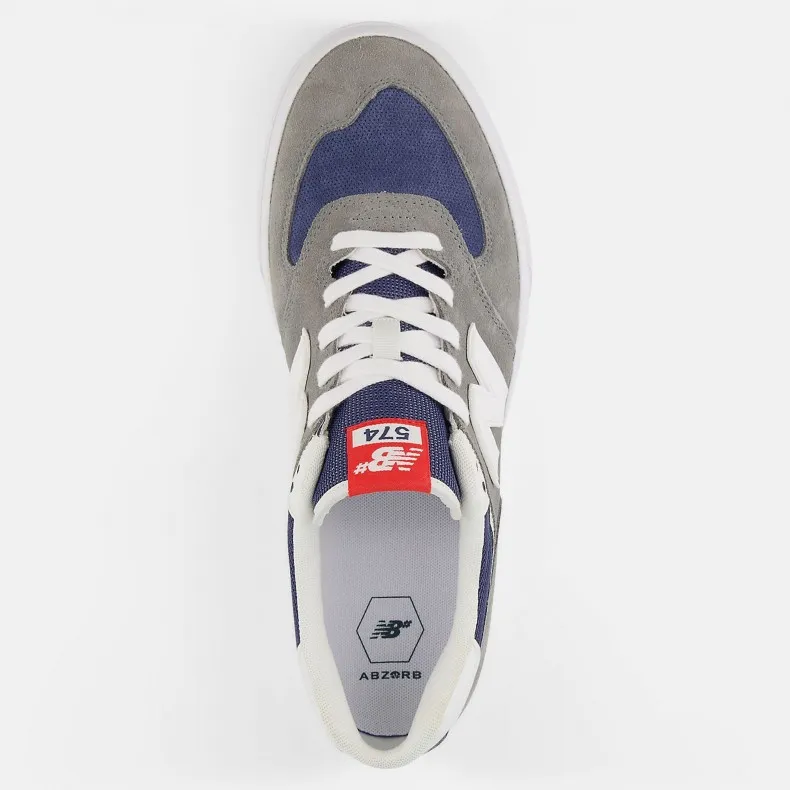 New Balance Numeric 574 Vulc (Grey/White)