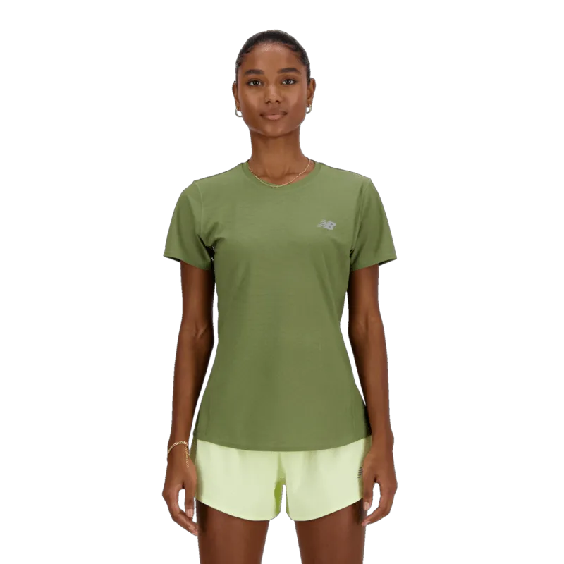 New Balance Women's Jacquard Slim T-Shirt