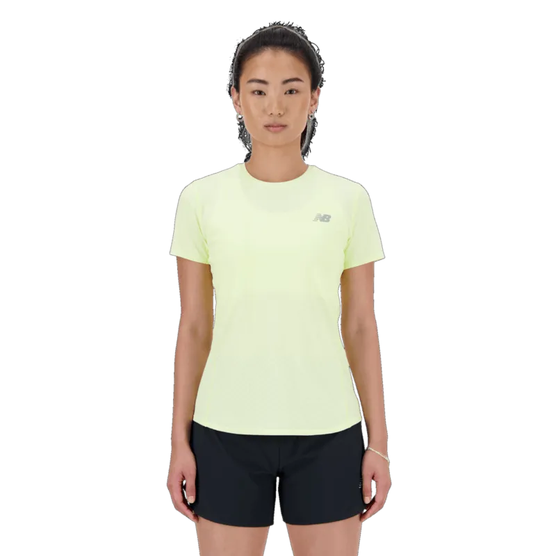 New Balance Women's Jacquard Slim T-Shirt