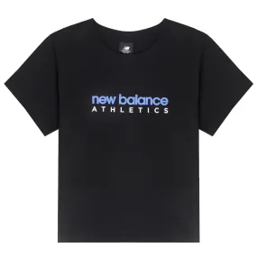 New Balance Womens NB Athletics Slim Tee Black