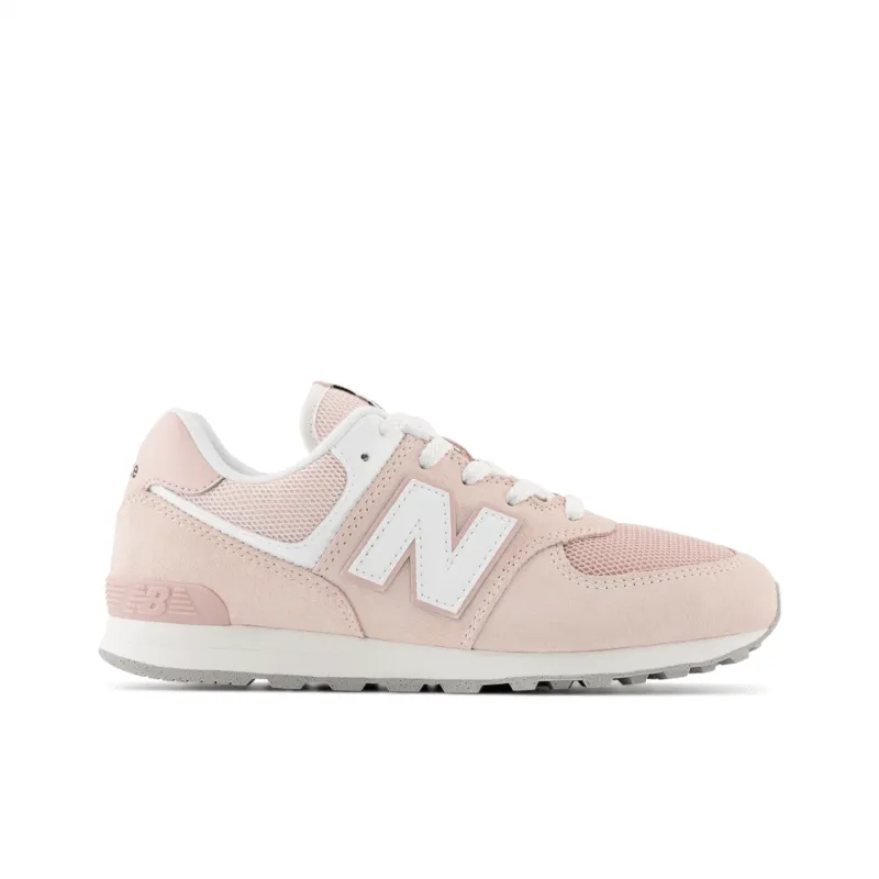 New Balance Youth Girls 574 Running Shoe - GC574FPP (Wide)