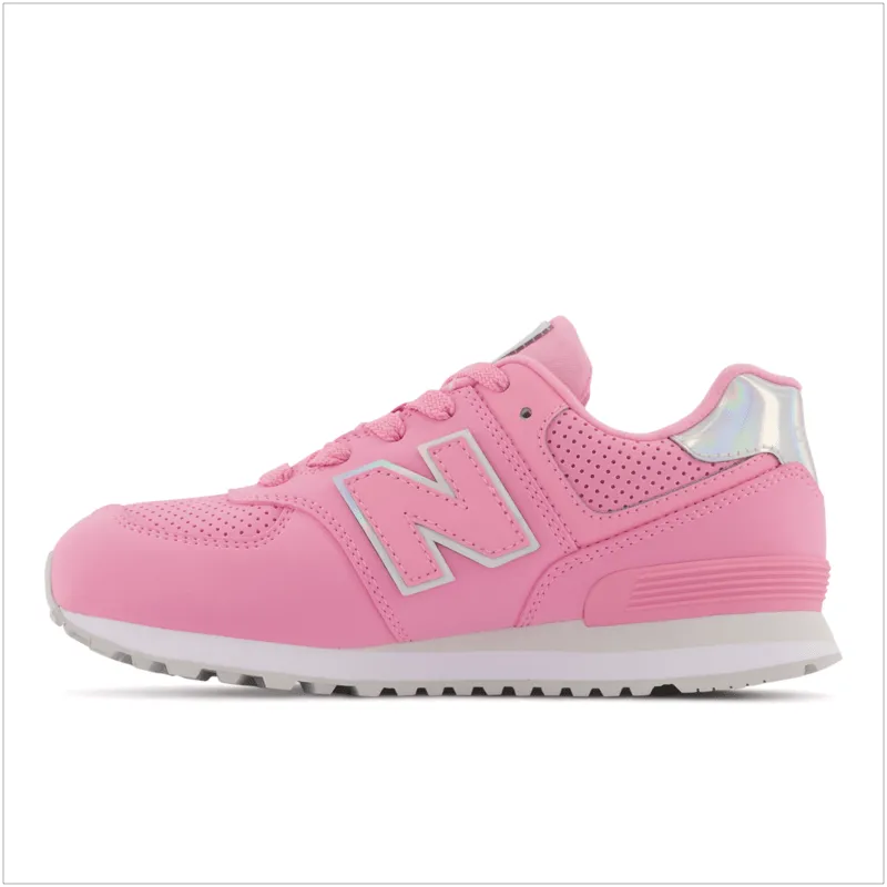 New Balance Youth Girls 574 Running Shoe - PC574HM1 (Wide)