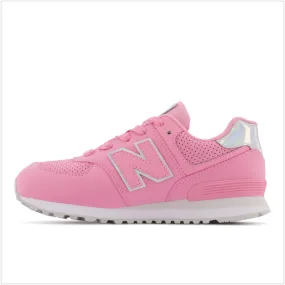 New Balance Youth Girls 574 Running Shoe - PC574HM1 (Wide)