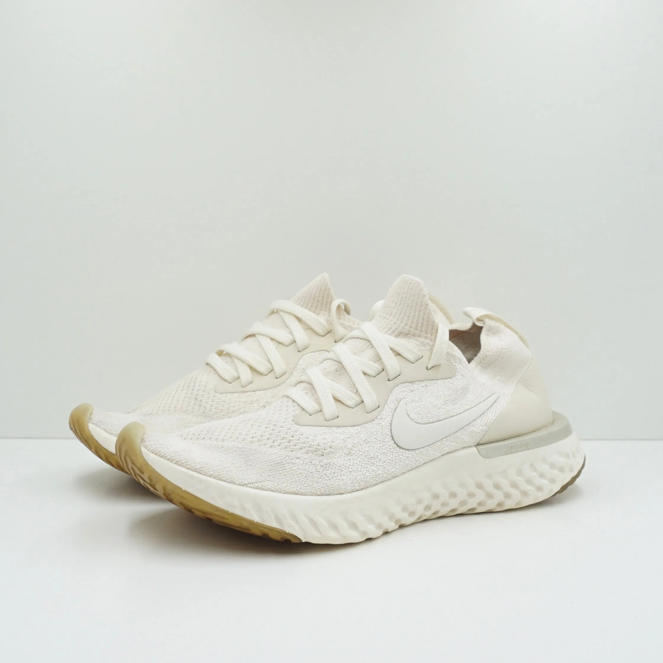 Nike Epic React Flyknit Light Cream (W)