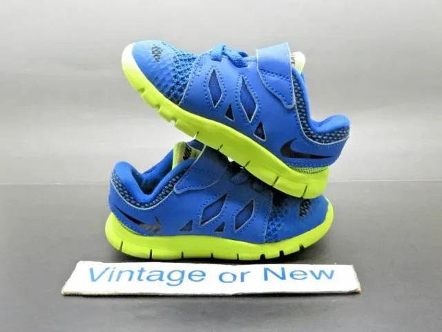 Nike Free 5.0 TDV Hyper Cobalt Navy Photo Blue Running T...