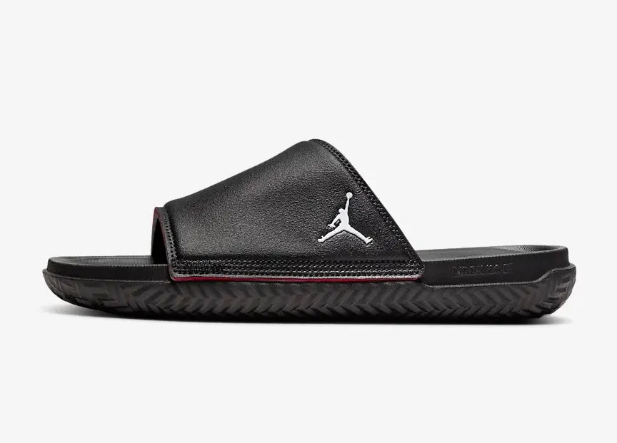 Nike Jordan Play Slide Black Photon Dust Off Noir University Red DC9835-060