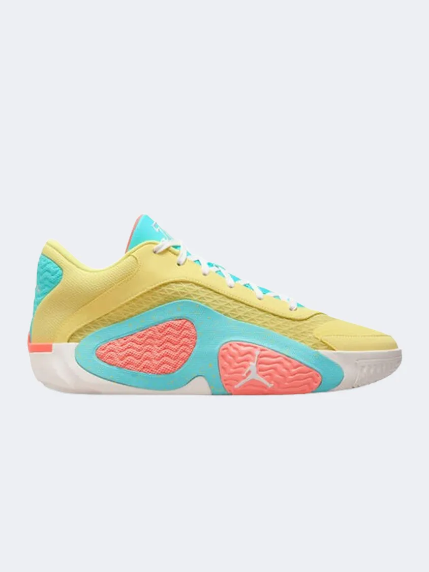 Nike Jordan Tatum 2 Lemonade Men Lifestyle Shoes Citron/Pink/Sail