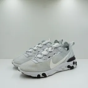 Nike React Element 55 Pure Platinum Thunder Grey