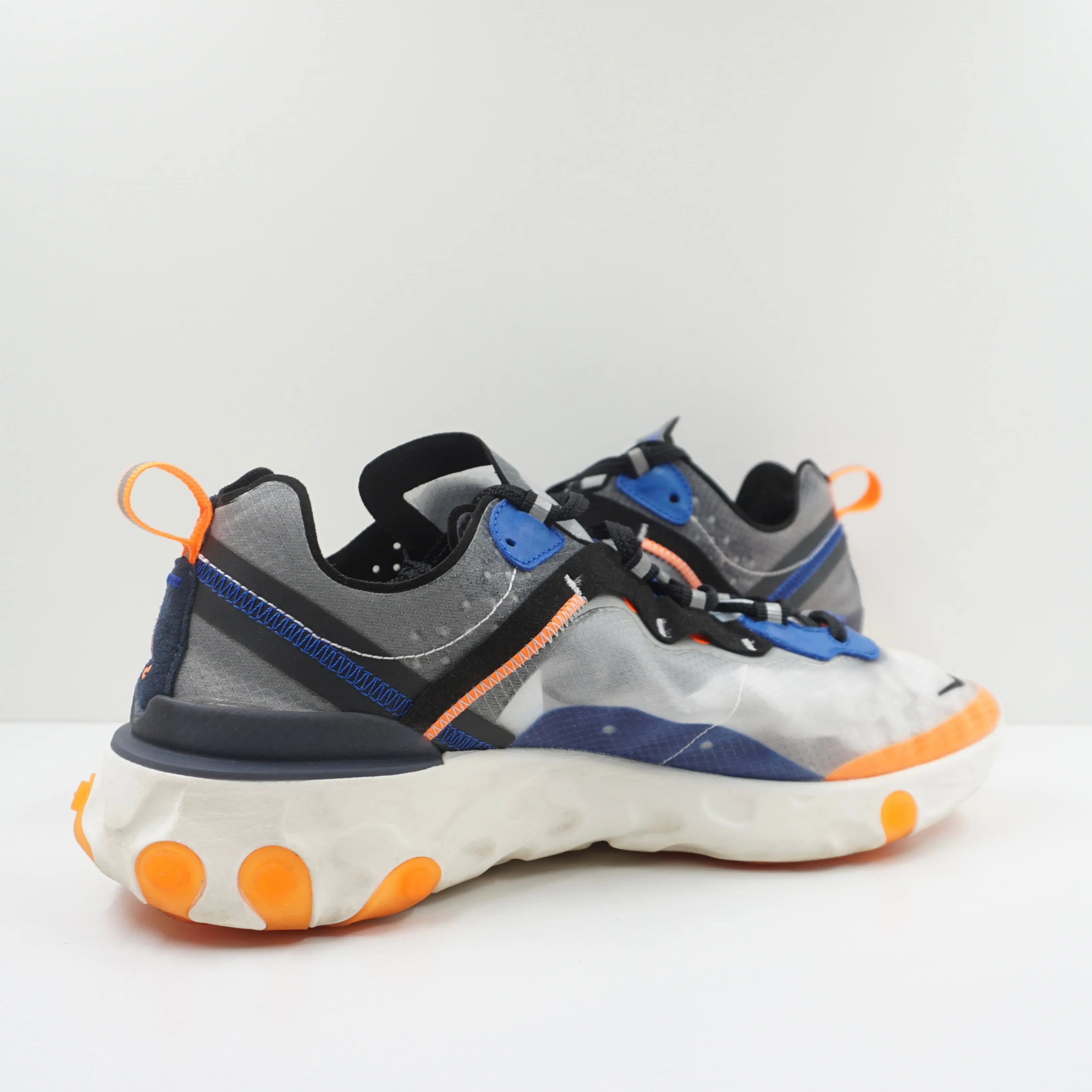 Nike React Element 87 Thunder Blue/Total Orange