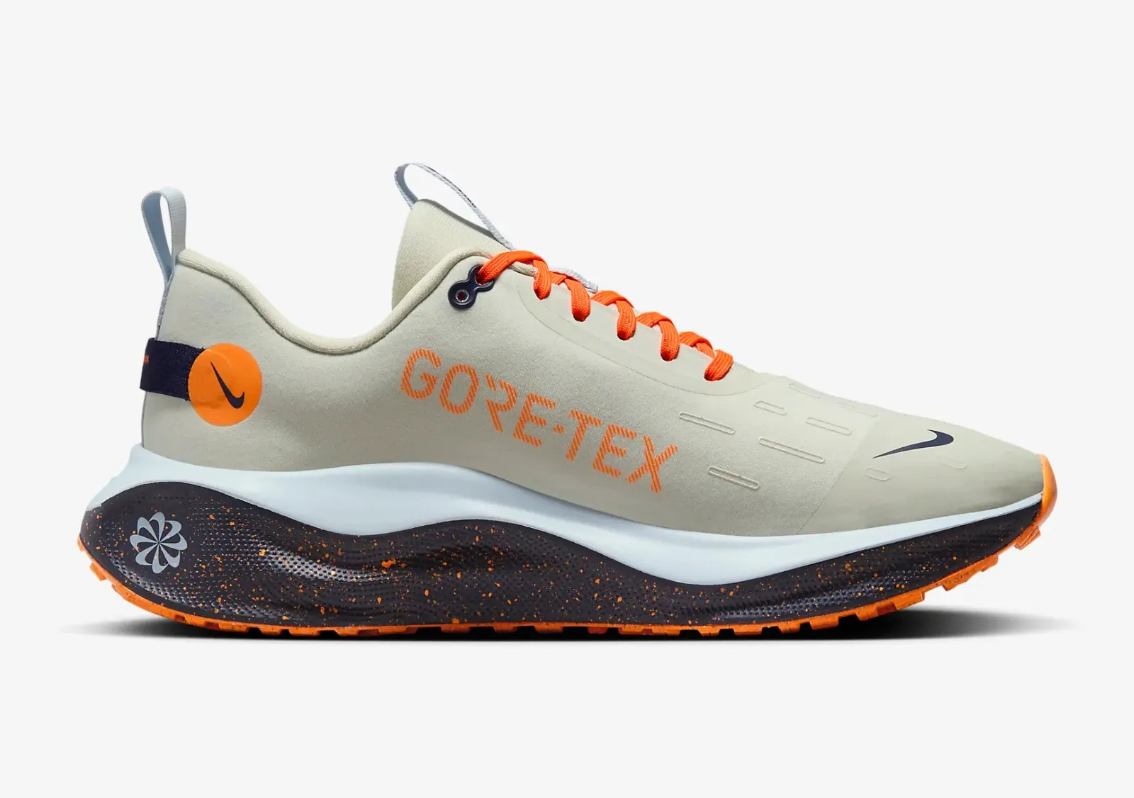 Nike React Infinity Run 4 GORE-TEX Sea Glass Blue Tint Total Orange Purple Ink FB2204-002