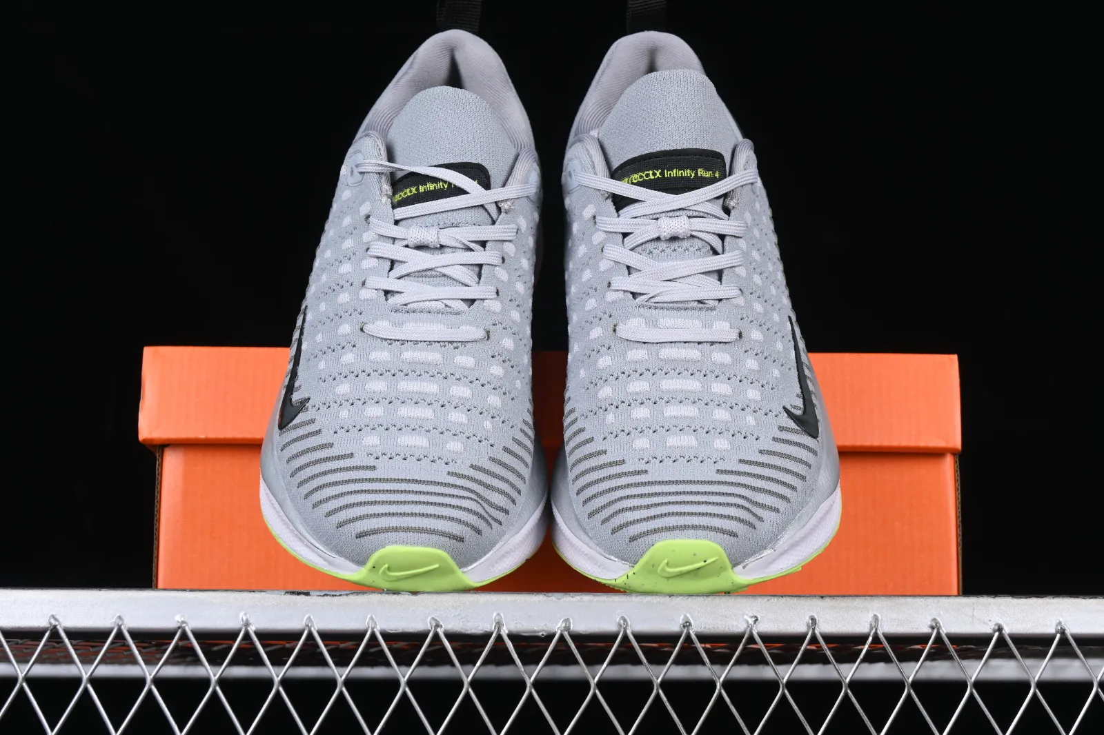 Nike React Infinity Run 4 Grey Black Green DR2665-009