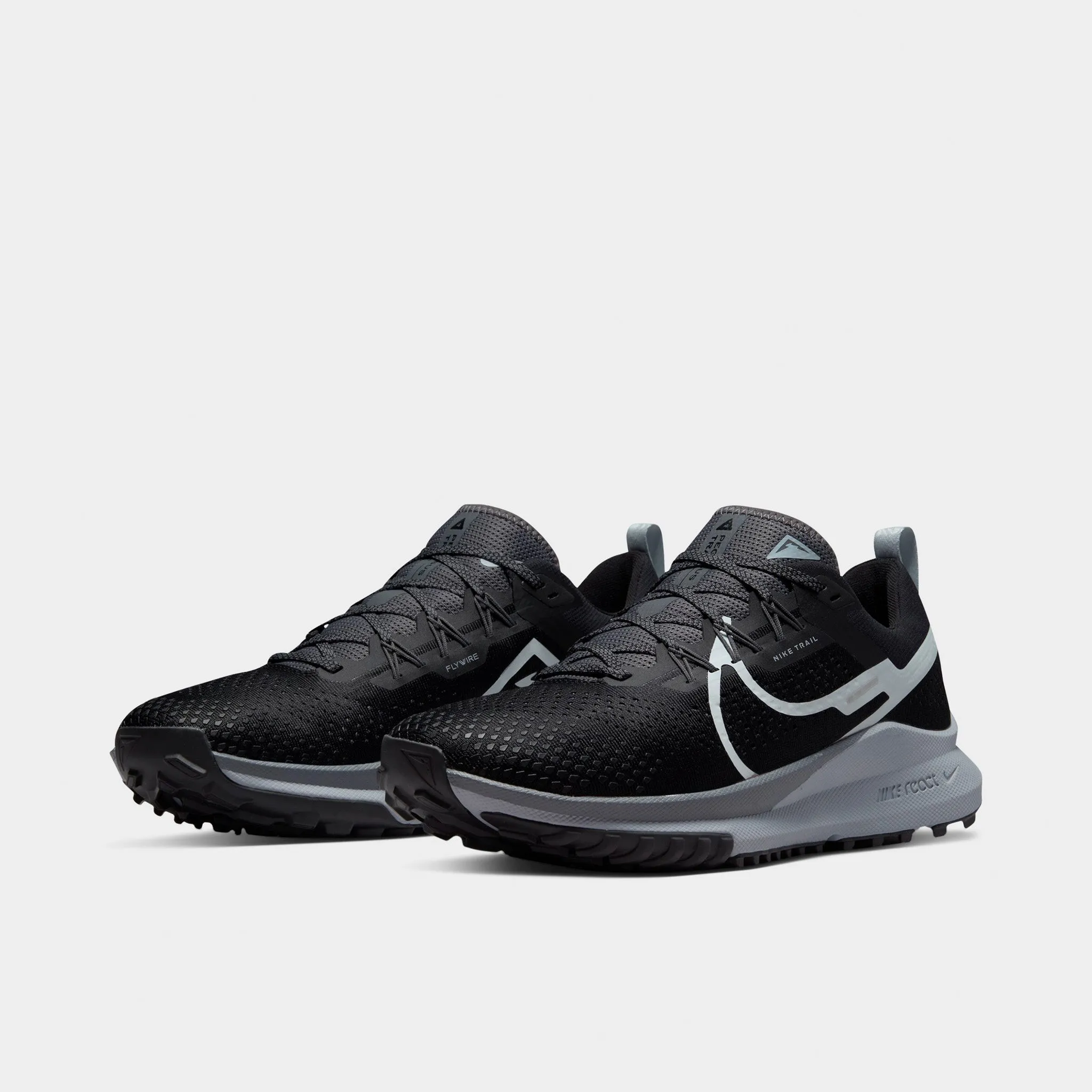 Nike React Pegasus Trail 4 Black / Aura - Dark Grey