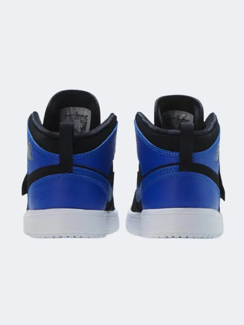 Nike Sky Jordan 1 PS Boys Lifestyle Shoes Black/Royal/White