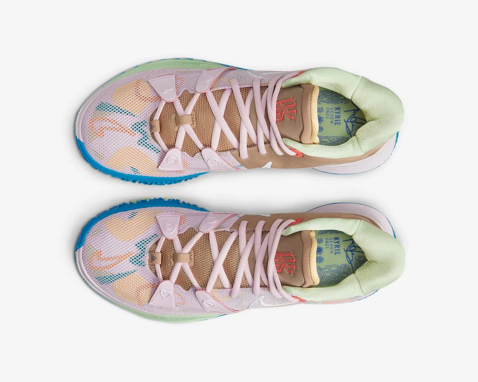 Nike Zoom Kyrie 7 EP Regal Pink Hemp Honeydew White CQ9327-600