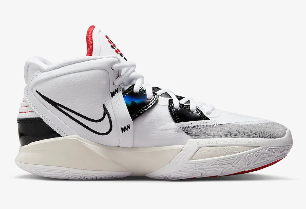 Nike Zoom Kyrie 8 EP Infinity Man Machine White Black Red DC9134-101