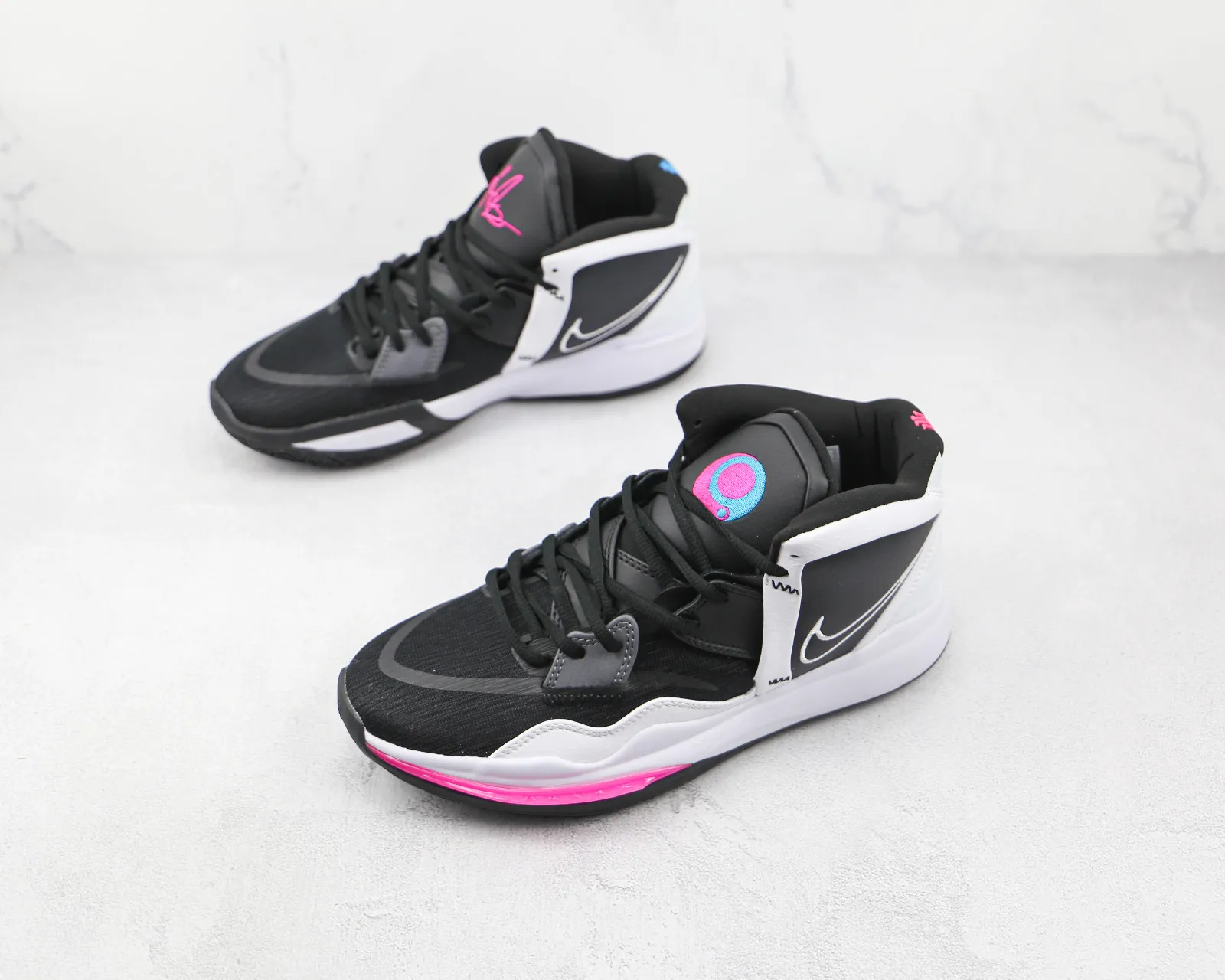 Nike Zoom Kyrie 8 Fire and Ice Black White Rose Pink DC9134-003