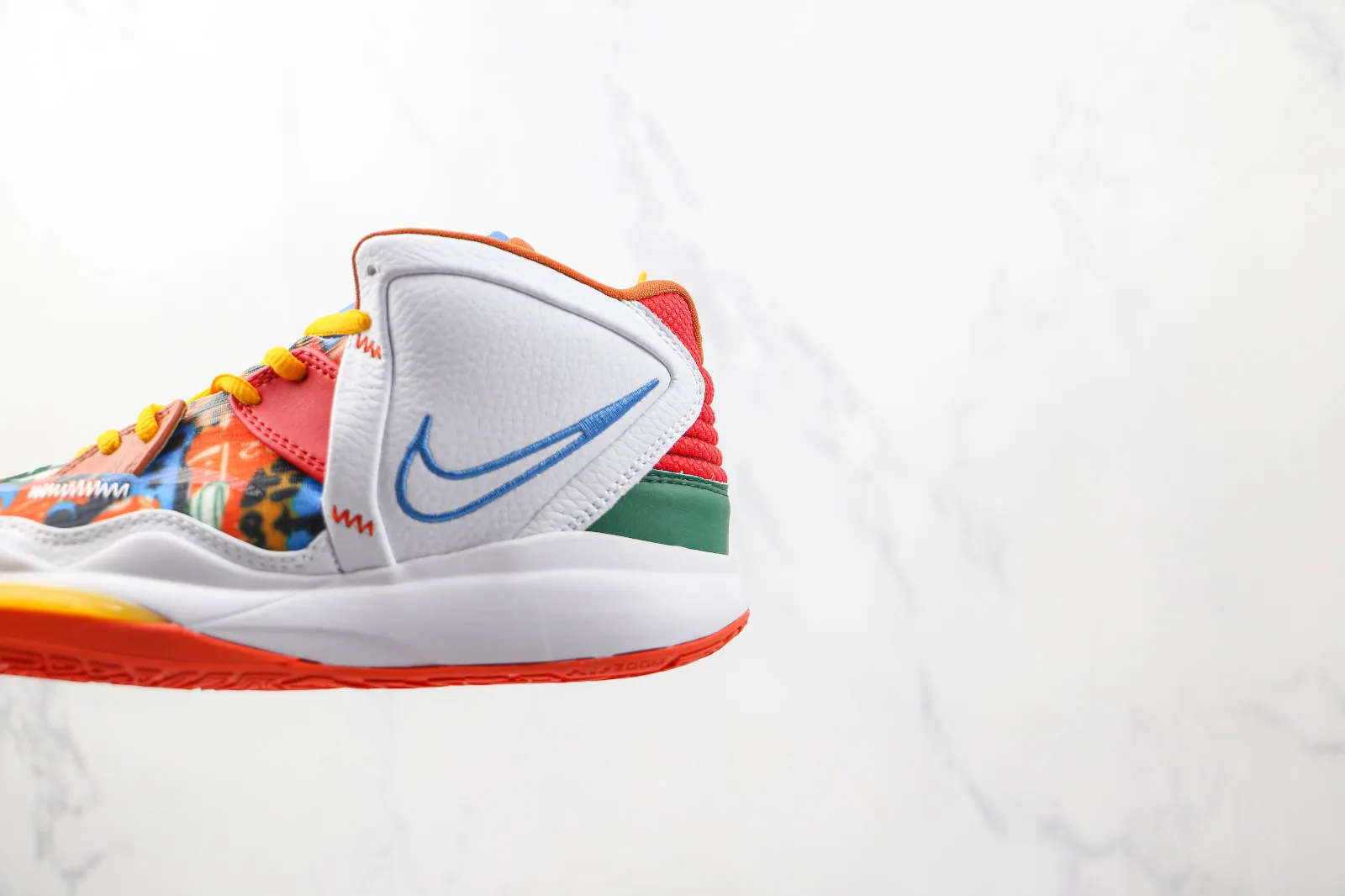 Nike Zoom Kyrie 8 Fire and Ice Orange Blue White Multi-Color DC9134-100