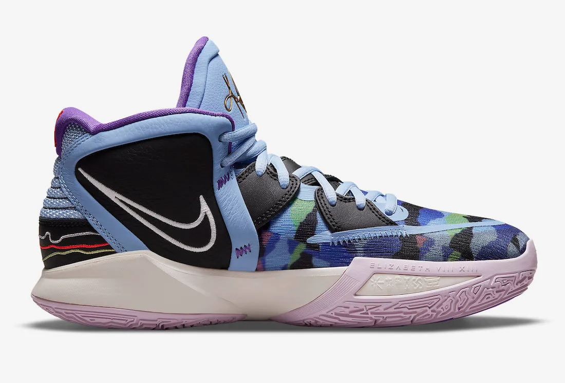 Nike Zoom Kyrie 8 Infinity EP Blue Black Purple Green Gold DC9134-400