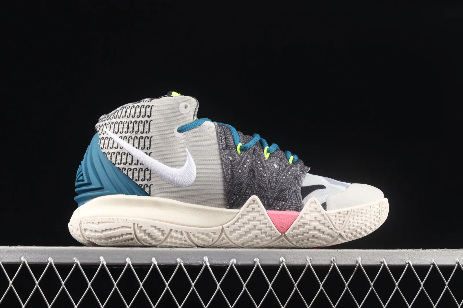 Nike Zoom Kyrie Kybrid S2 What The Neon Vast Grey Sail Black Multi-Color CT1971-002