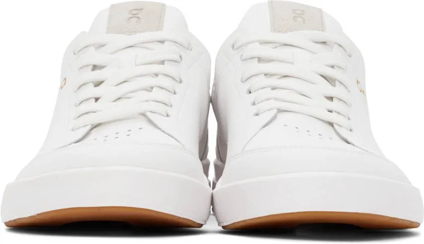 On White 'The Roger Centre Court' Sneakers