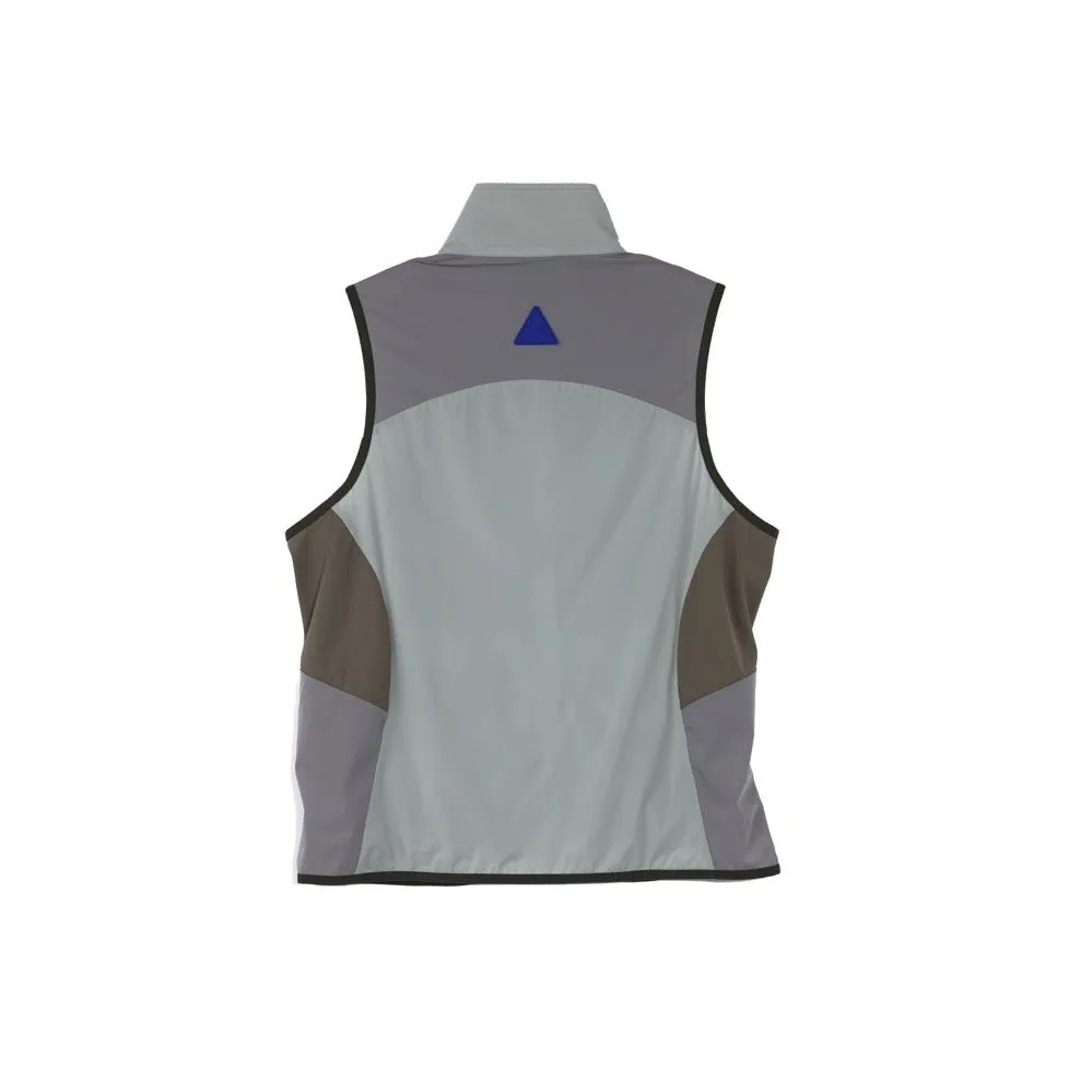 Patchwork Training Vest in Grey-