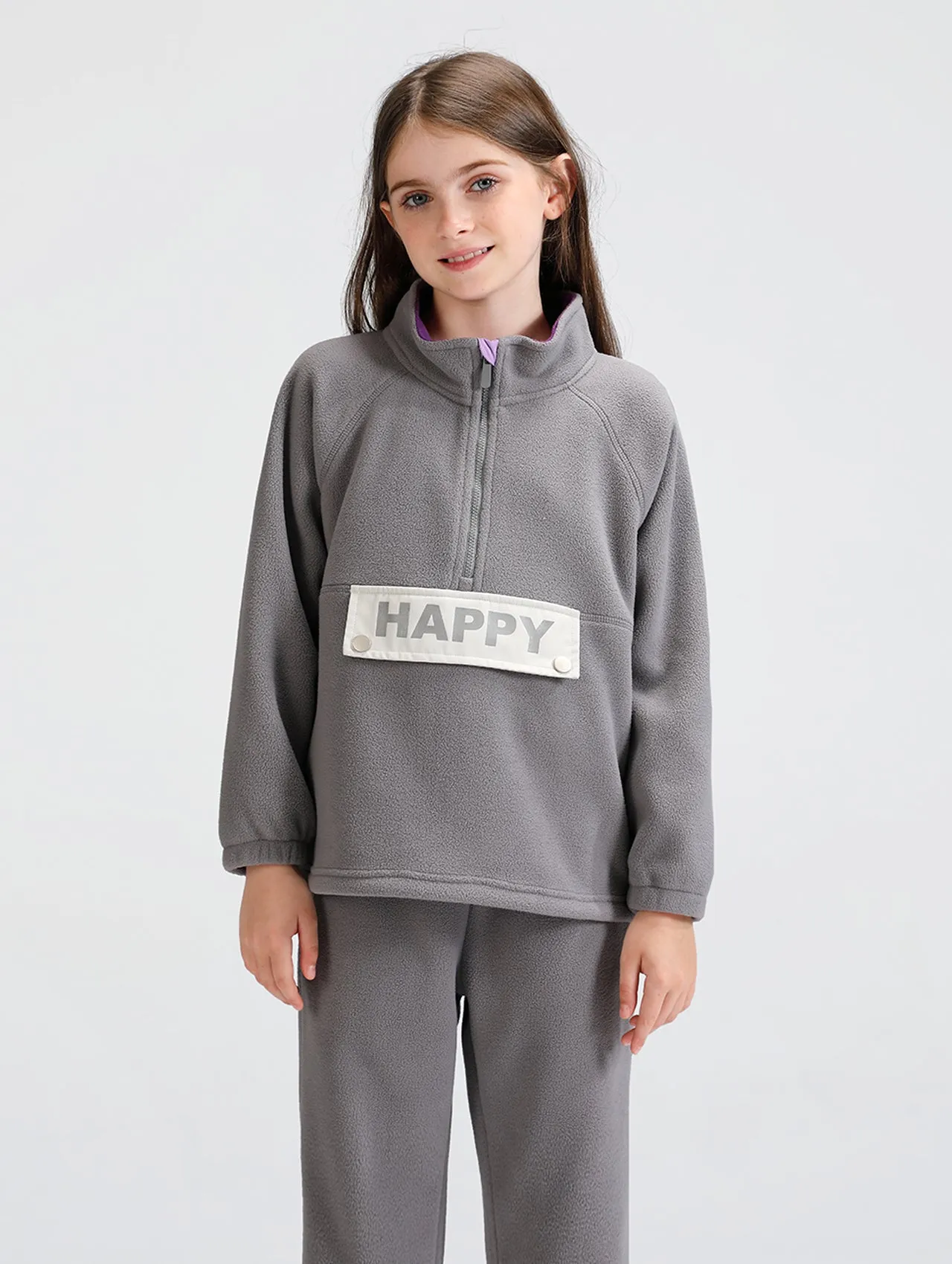 Popcorn Family Fleece Pullover