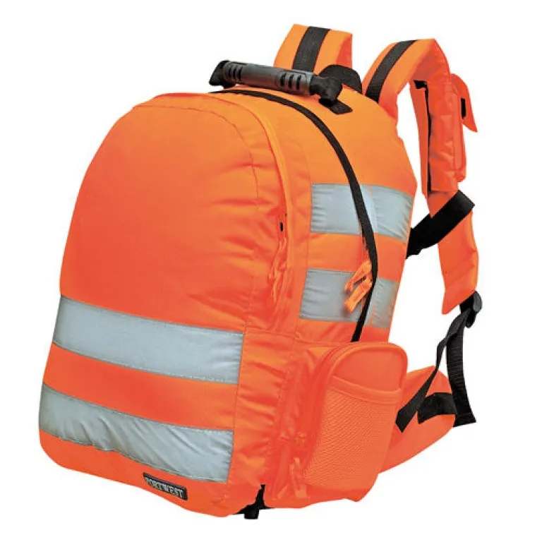 Portwest quick release Hi-Visibility Backpack Reflective 