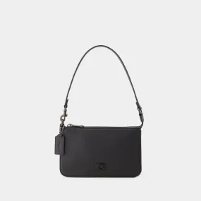 Pouch Bag - Coach - Leather - Black