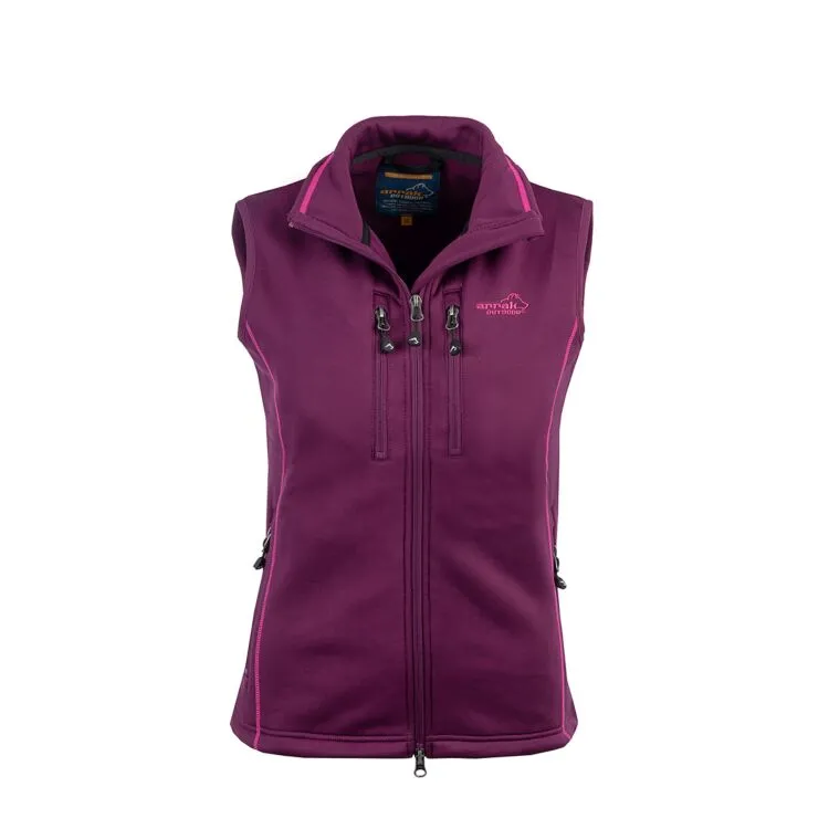 Powerfleece Vest Woman Fuchsia