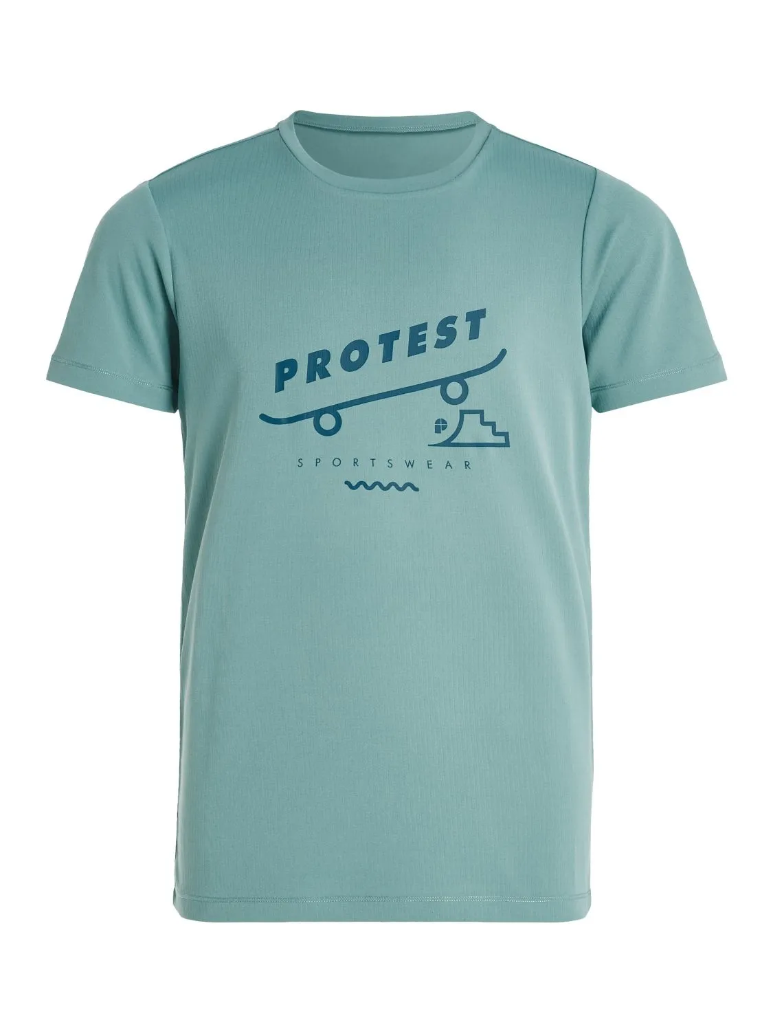 Protest Junior Billie Arctic Green Rash Vest