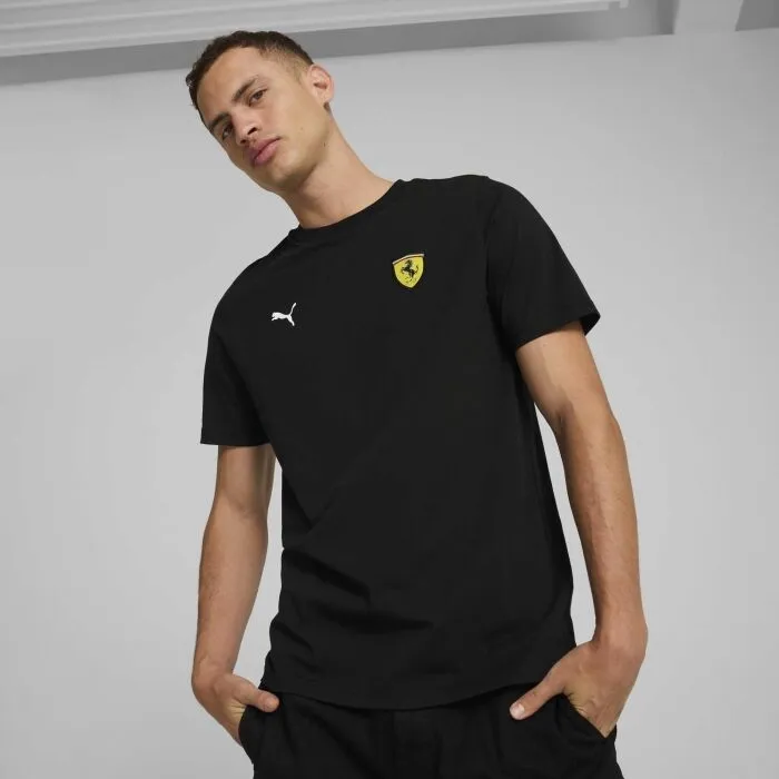 Puma FERRARI RACE COLORED SHIELD TEE