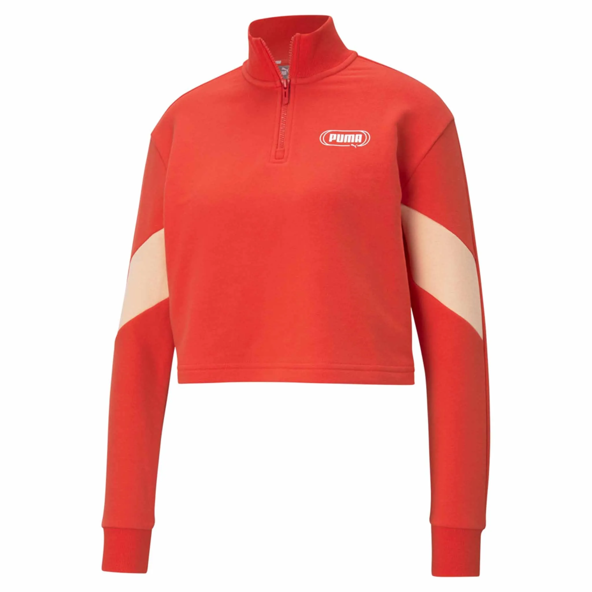 Puma Rebel Half-zip Crew TR pour femme