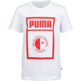 Puma SLAVIA PRAGUE GRAPHIC TEE JR