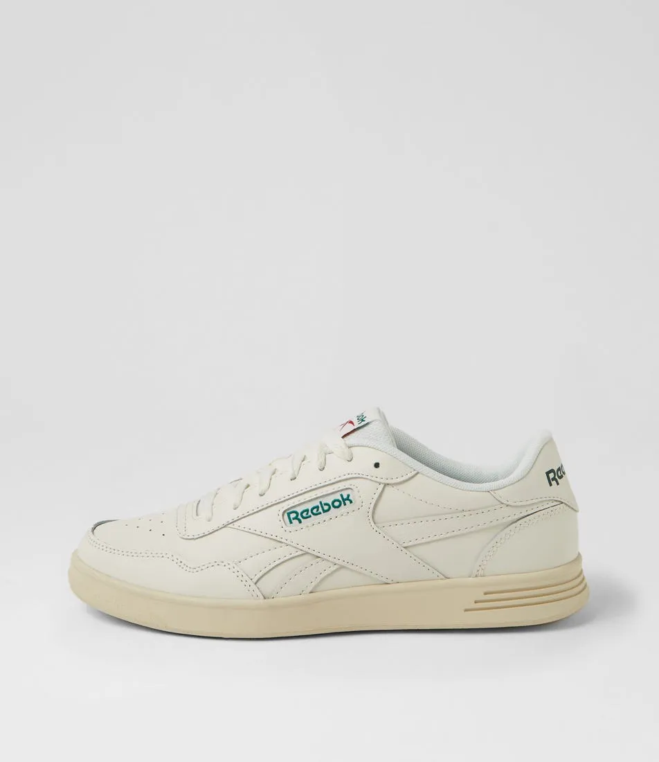 REEBOK Court Advance M Chalk Dark Green Sneakers