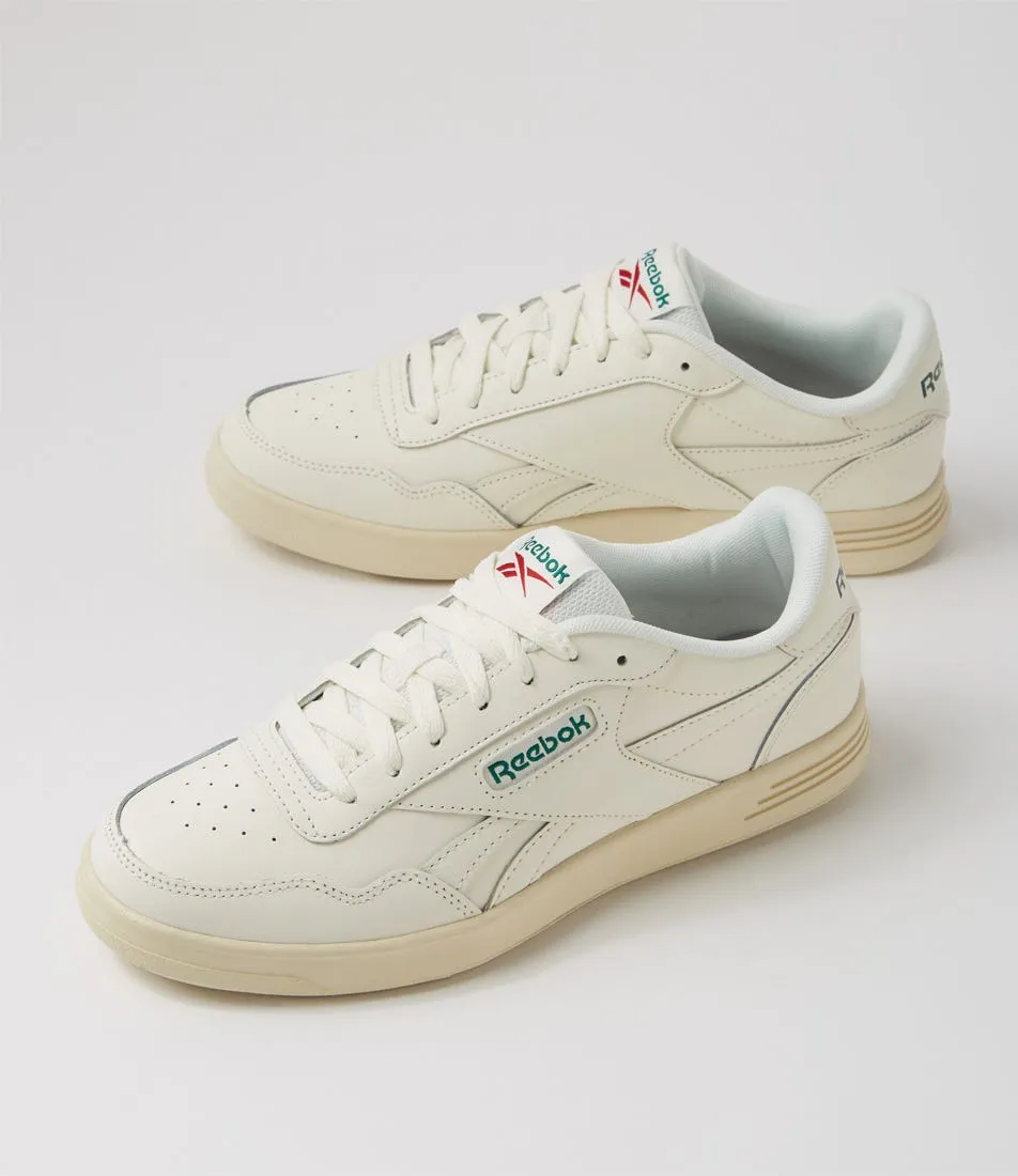 REEBOK Court Advance M Chalk Dark Green Sneakers